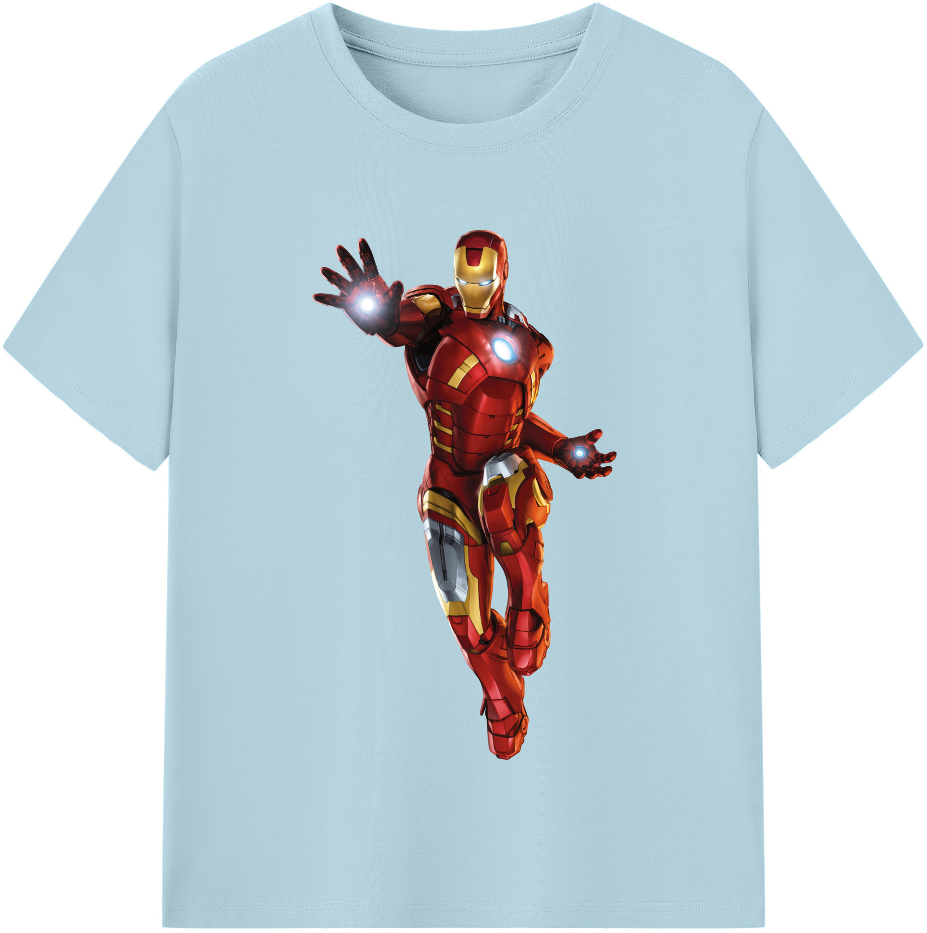 （画像用） アベンジャーズ The Avengers 綿100％半袖Tシャツ（フロントプリント）